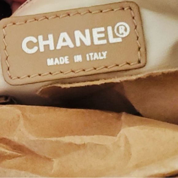 Chanel Vintage Travel Line Nylon Bowling Bag Authentic - Picture 15 of 17